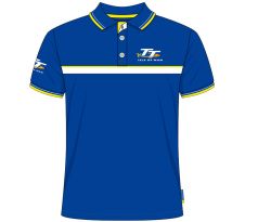 Polo tričko TT Racing Blue