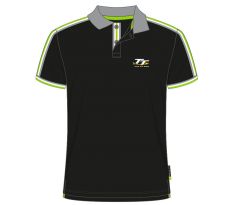 Polo tričko TT Black Green